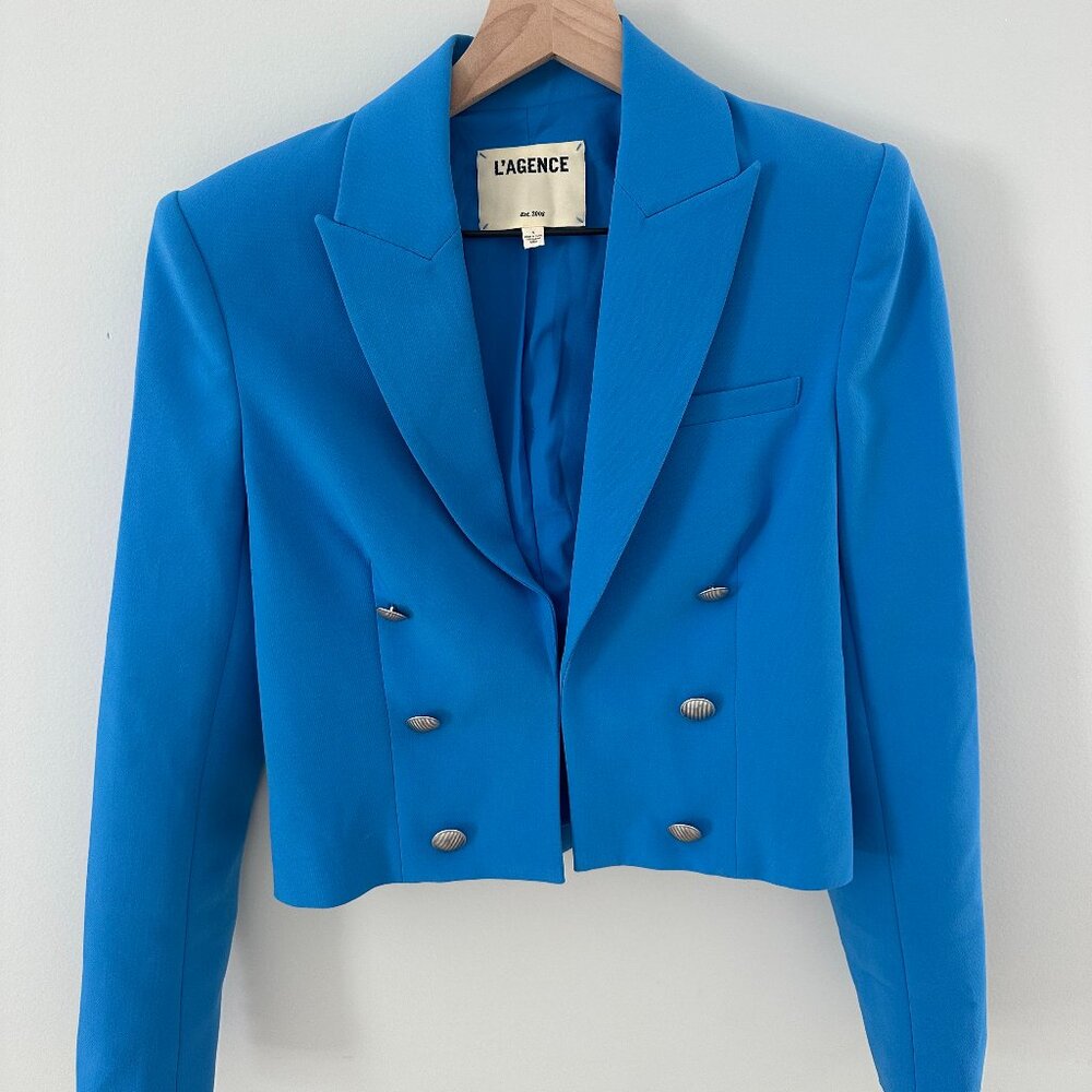 L'AGENCE Inez Cropped Blazer